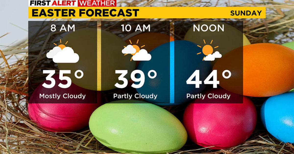 Pittsburgh Weather: Chill sets in for Easter weekend - CBS Pittsburgh